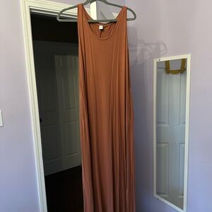 Old Navy Terracotta Sleeveless Dress